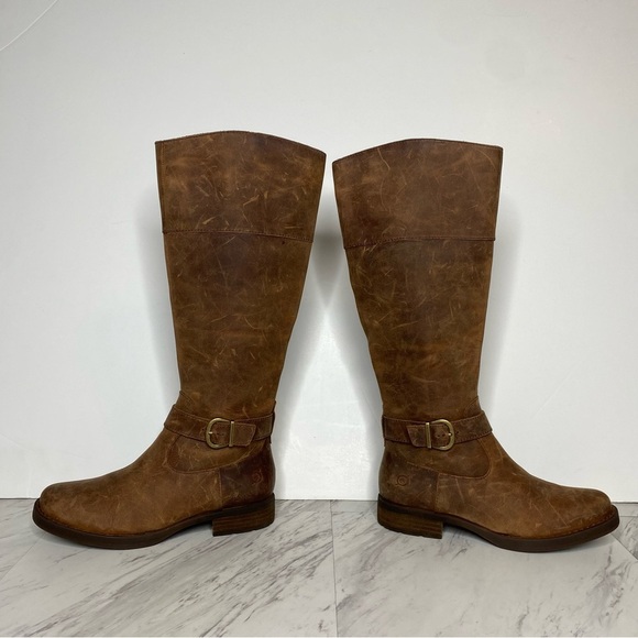 Born Braydon II Brown Tall Riding Boot 6M - Picture 7 of 15